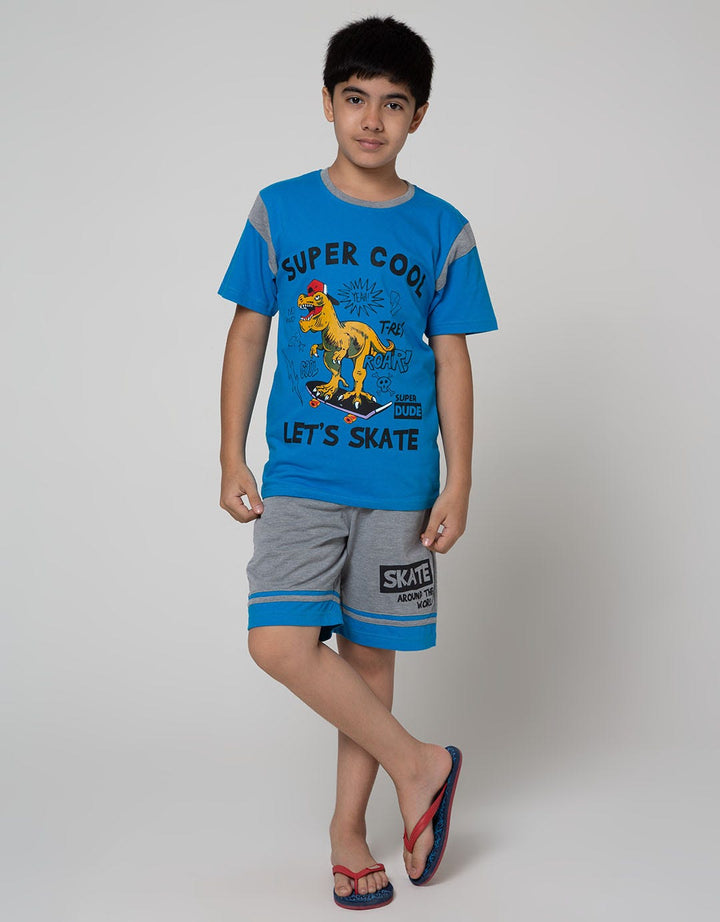 Aero Top Bottom Set Skate Cheeky Dino