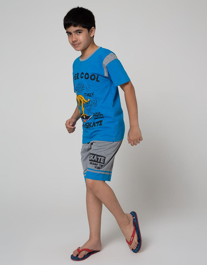 Aero Top Bottom Set Skate Cheeky Dino