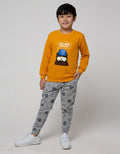 Aero Set Sweatshirt Knitting Non Hoody Bear