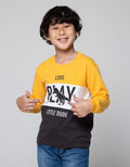 Little M Baby Terry Play Sweater