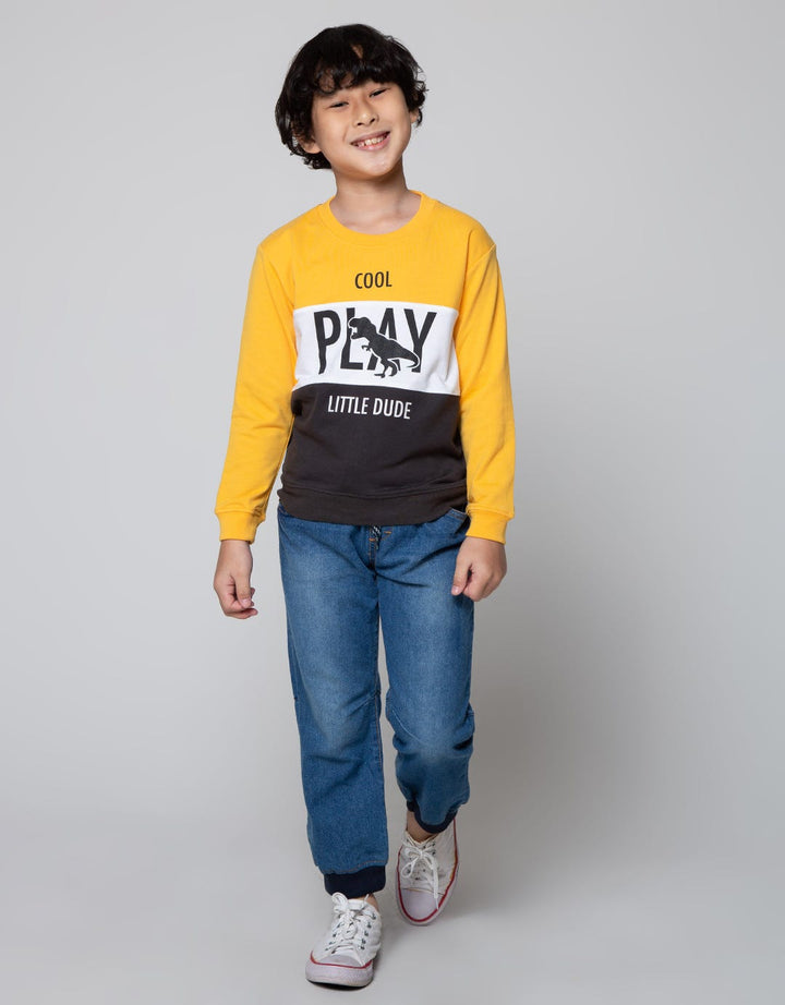 Little M Sweater Baby Terry Play
