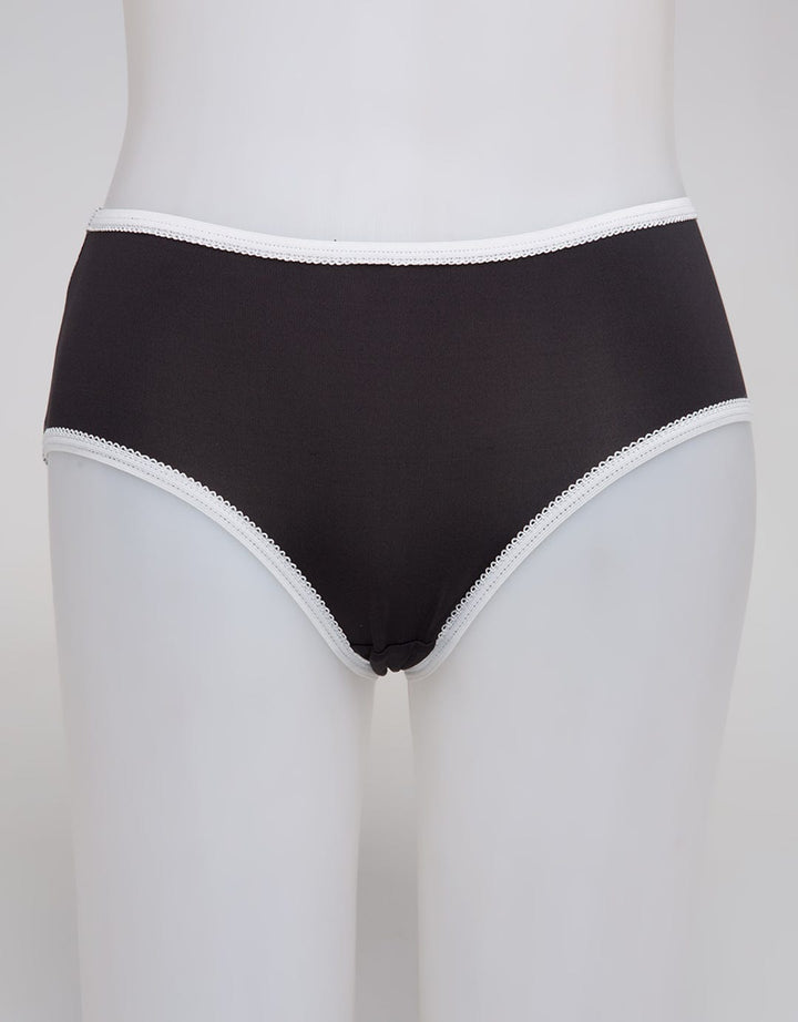 St. Yves Midi Briefs Panty Elastic White Lace 04