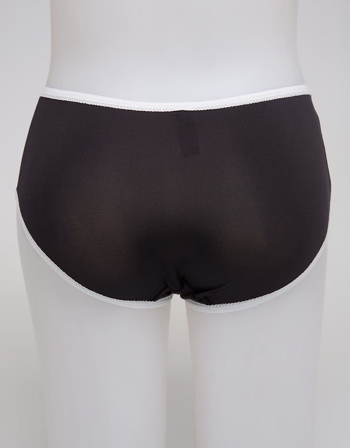 St. Yves Midi Briefs Panty Elastic White Lace 04