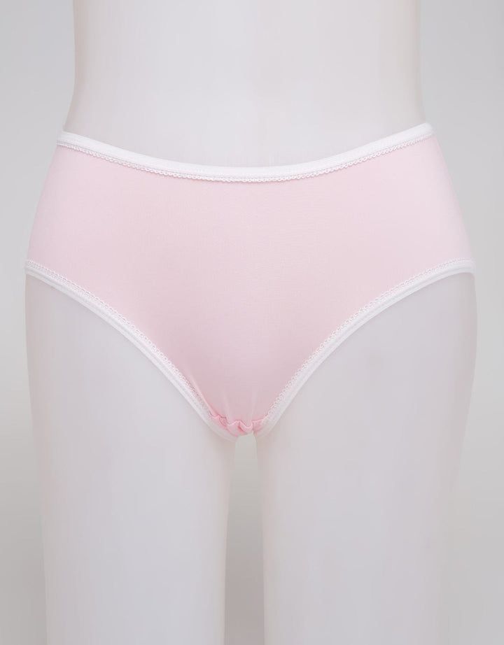 St. Yves Midi Briefs Panty Elastic White Lace 04