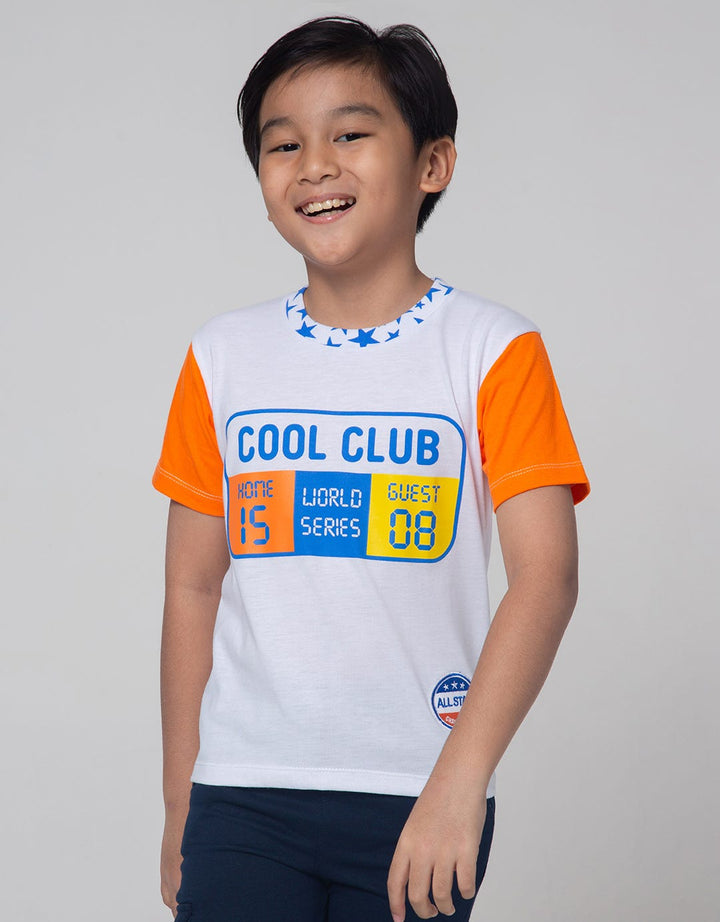 Little M Short Sleeve T-Shirt Cool Club