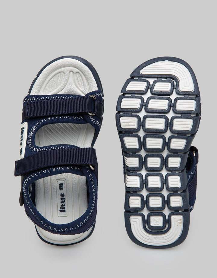 Little M Ankle Strap Sandals Velcro Ge13
