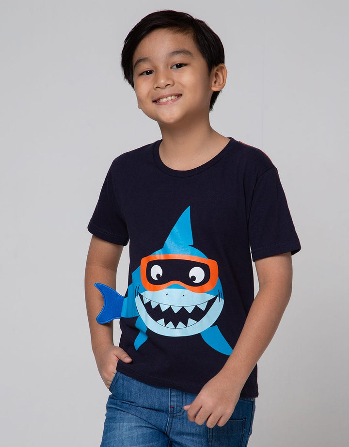 Little M Short Sleeve T-Shirt Shark App