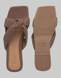 Details Slipper Sandals Tied Strap