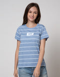Nevada Short Sleeve T-Shirt Print Stripe Hope