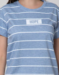 Nevada Short Sleeve T-Shirt Print Stripe Hope