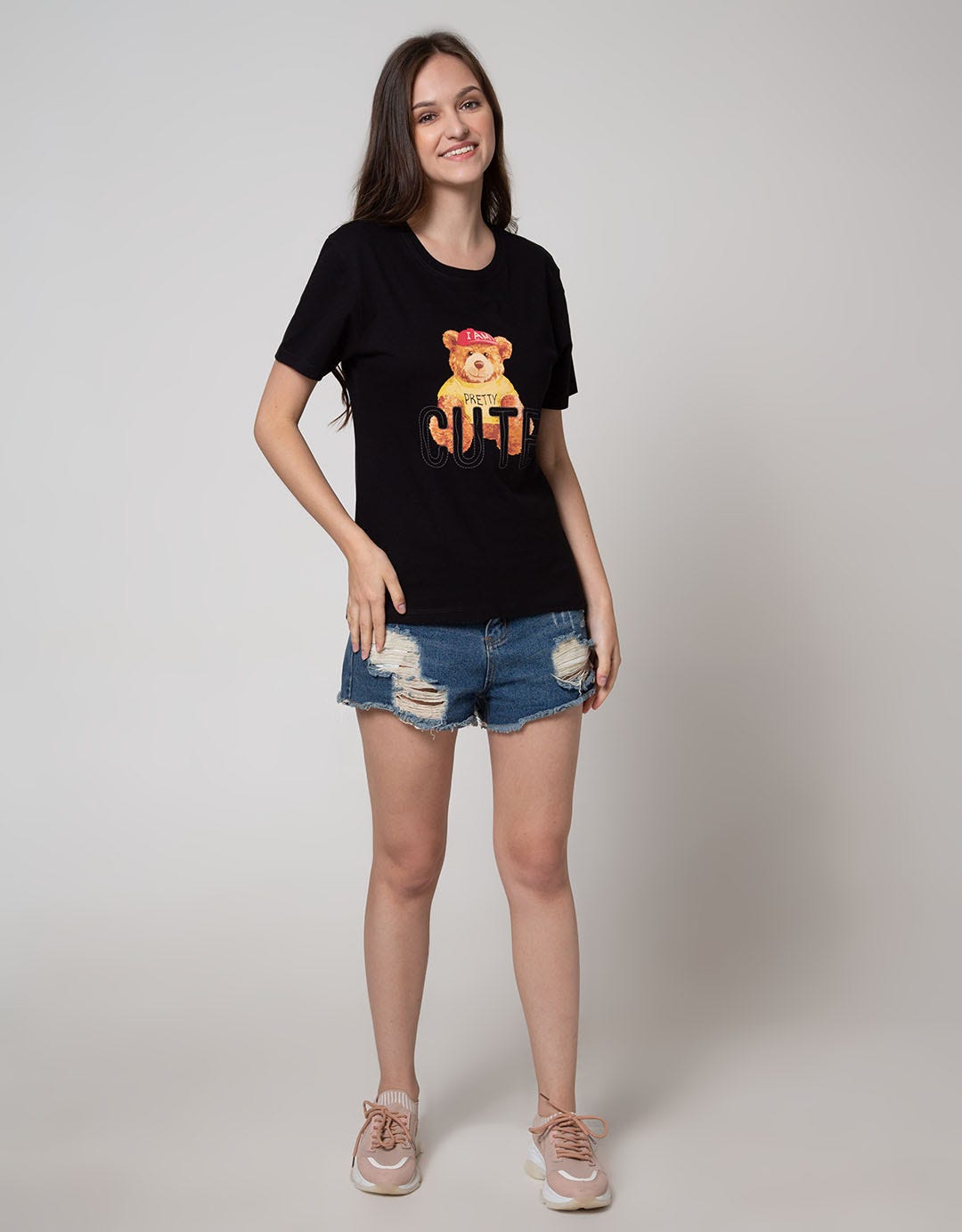 Nevada Short Sleeve T-Shirt Cute Bear