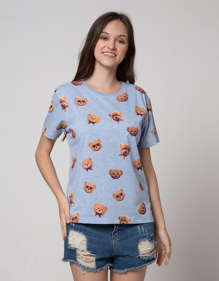Nevada Short Sleeve T-Shirt Bear Live Simply