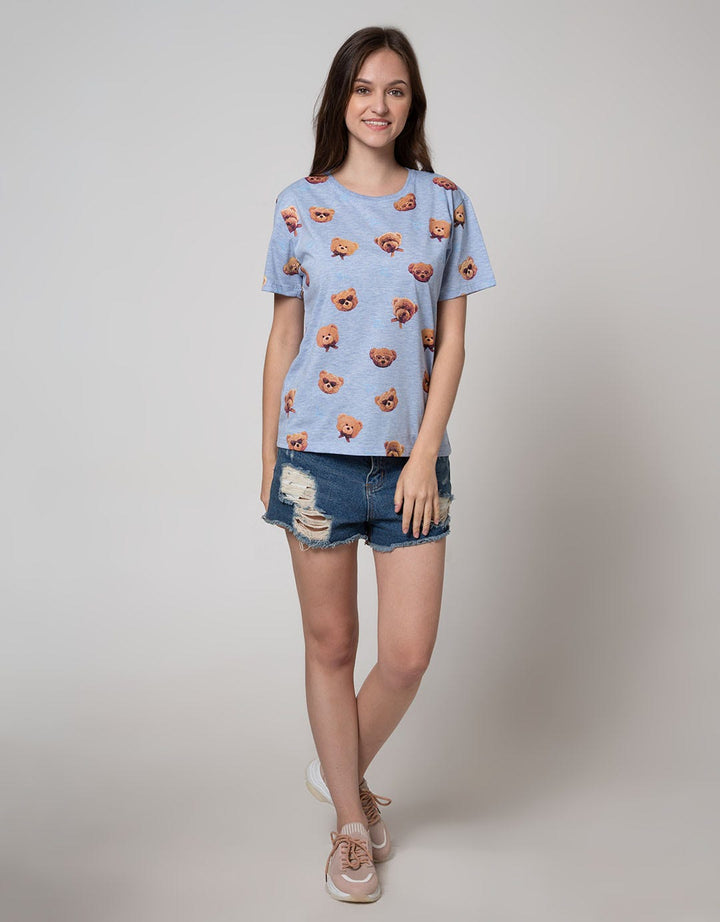 Nevada Short Sleeve T-Shirt Bear Live Simply