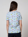 Nevada Short Sleeve T-Shirt Print Vacay Mood