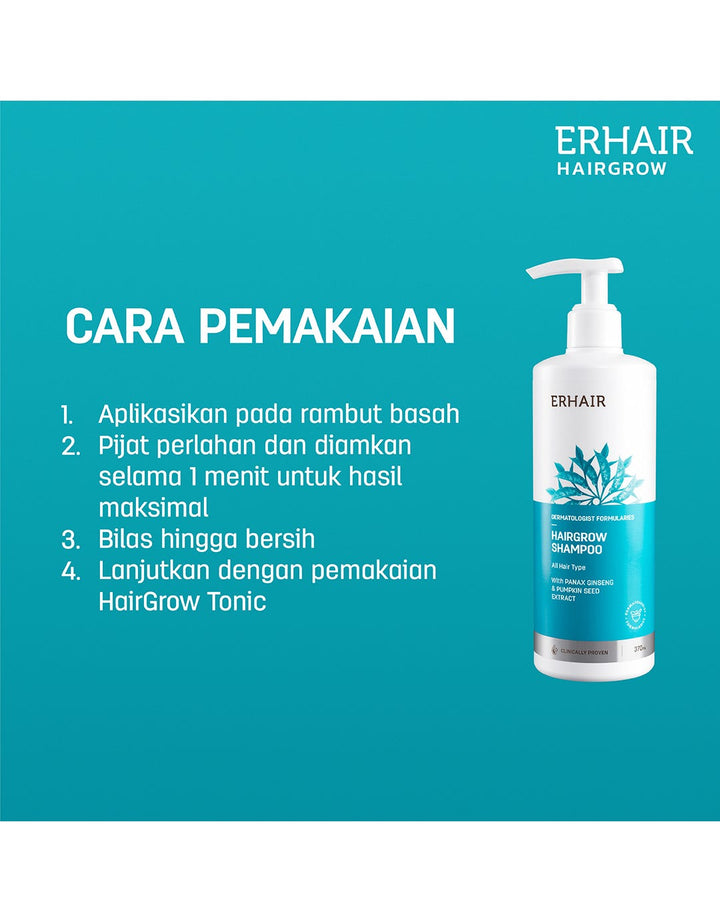 Erhair Hairgrow Shampoo 370 Ml