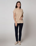 Connexion Short Sleeve T-Shirt With Pocket Button