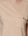 Connexion Short Sleeve T-Shirt With Pocket Button
