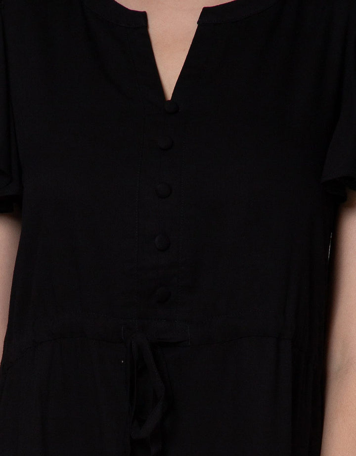 Connexion Short Sleeve Mini Dress Ruffle