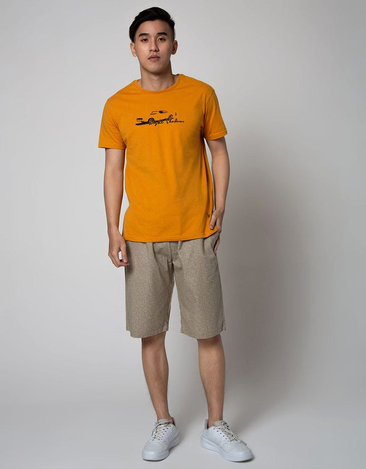Nevada Short Pants Rib Print