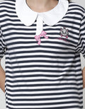 Disney Short Sleeve Midi Dress Marie Yarn Dyed Stripe