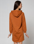Nevada Long Sleeve Midi Dress Bts With Checks