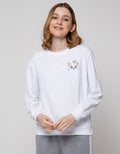 Disney Marie Outline Sweatshirt