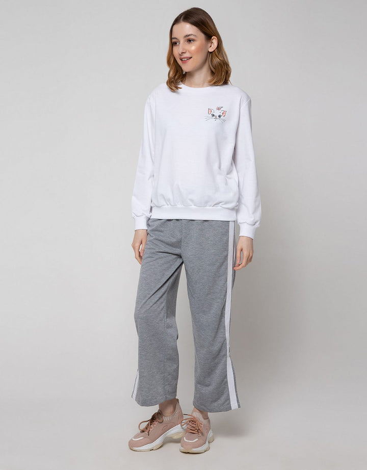 Disney Marie Outline Sweatshirt
