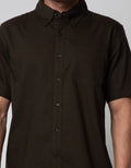 Cole Short Sleeve Reg Oxford Solid