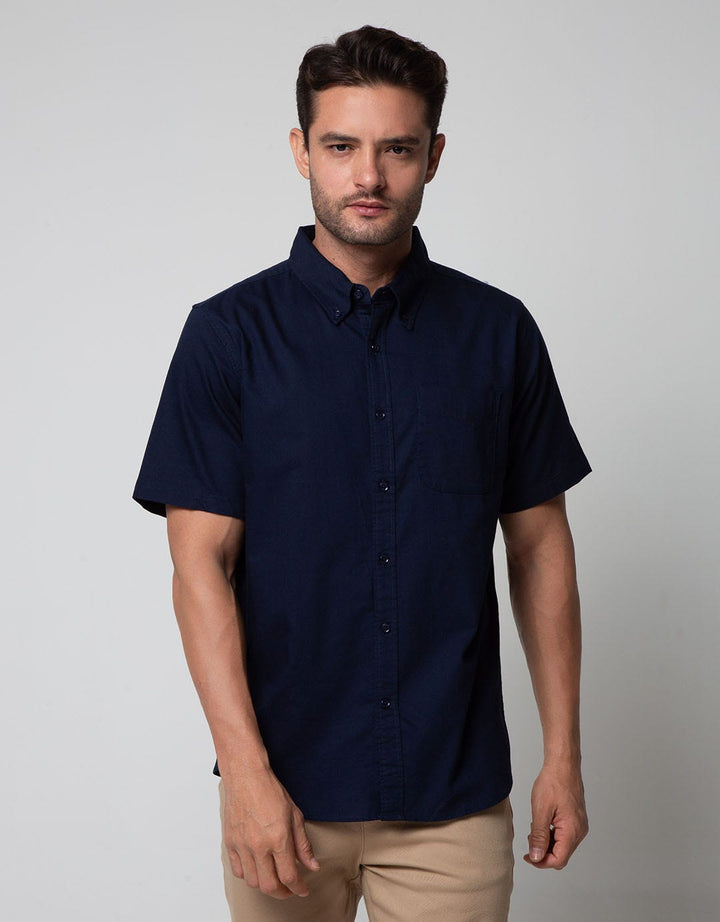 Cole Short Sleeve Reg Oxford Solid