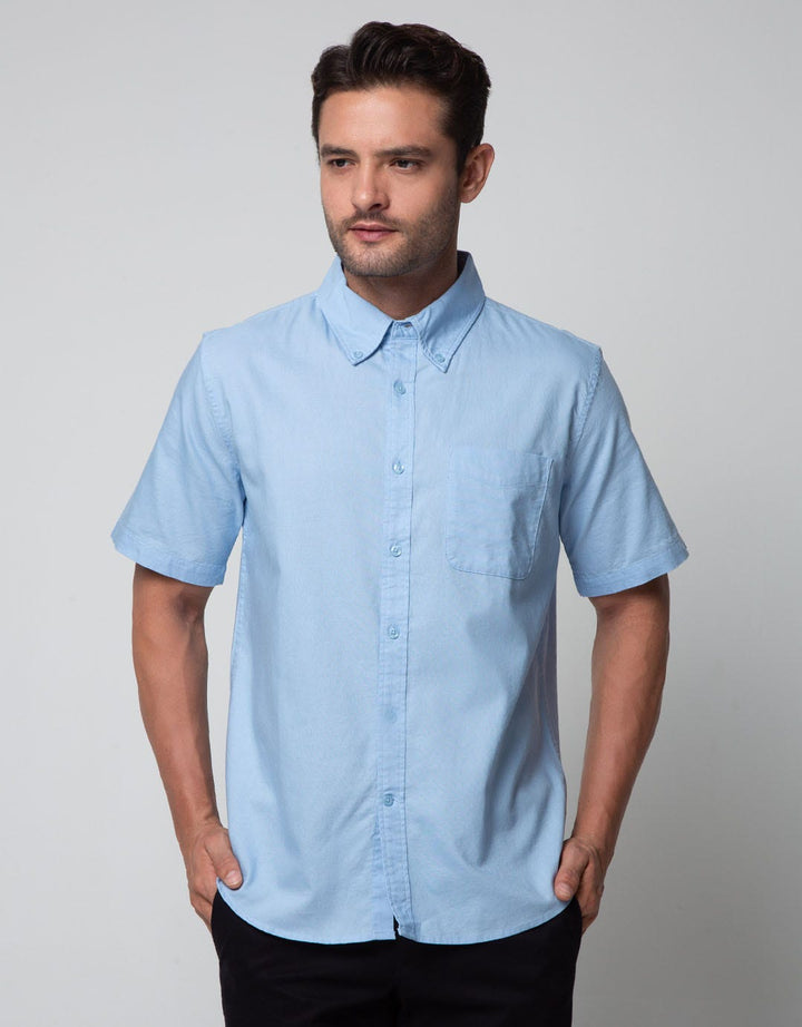 Cole Short Sleeve Reg Oxford Solid