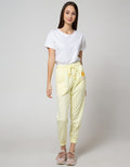 Nevada Long Pants Terry Solid Hello Sunshine