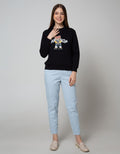 Nevada Sweatshirt Solid Bear Hiphop