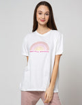Nevada Short Sleeve T-Shirt Tencel Oversized Natural Vibes