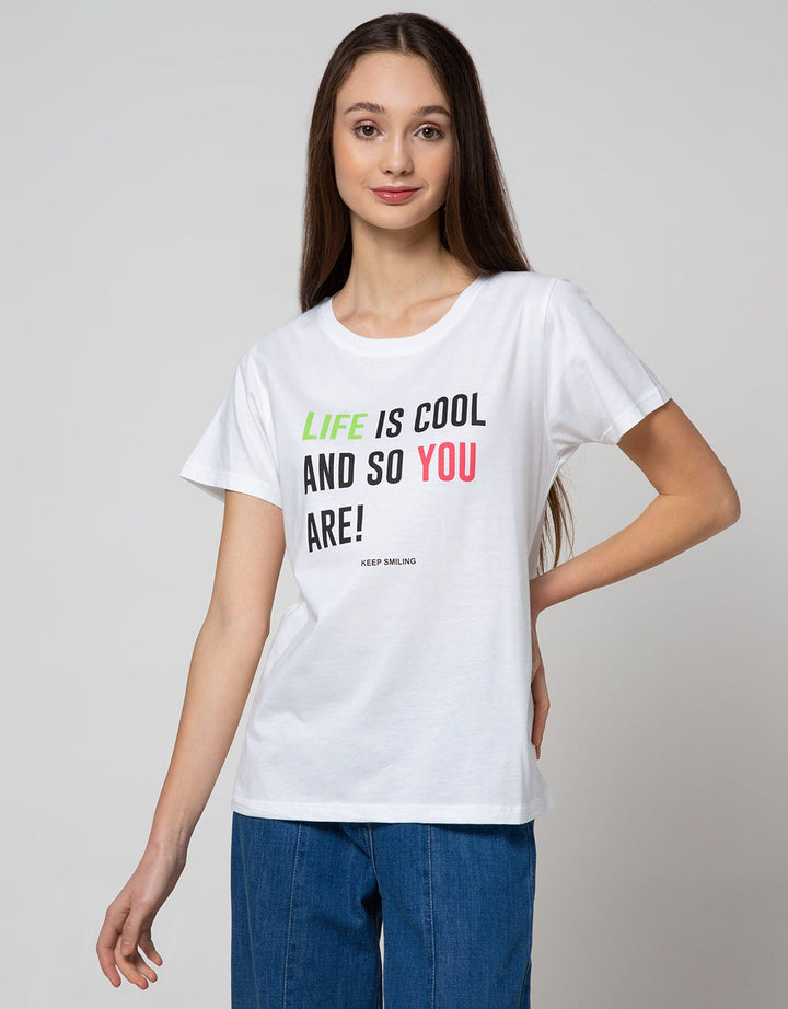 Nevada Short Sleeve T-Shirt Tencel Life Is Cool