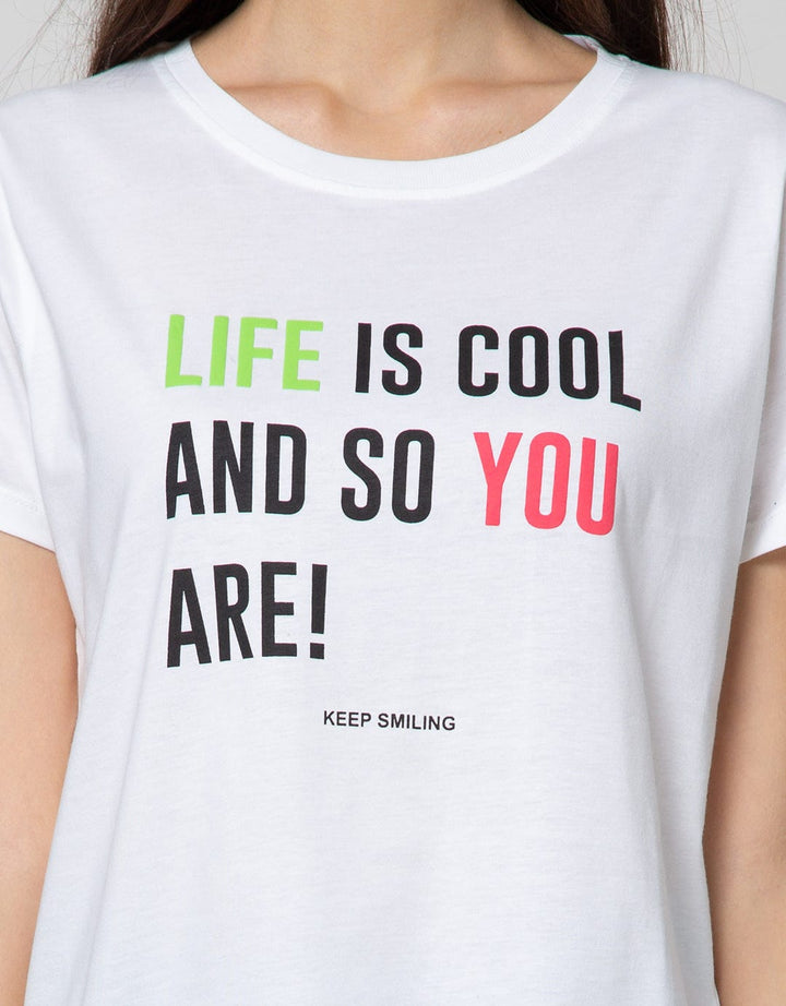 Nevada Short Sleeve T-Shirt Tencel Life Is Cool