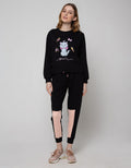 Disney Marie Front Back Sweatshirt