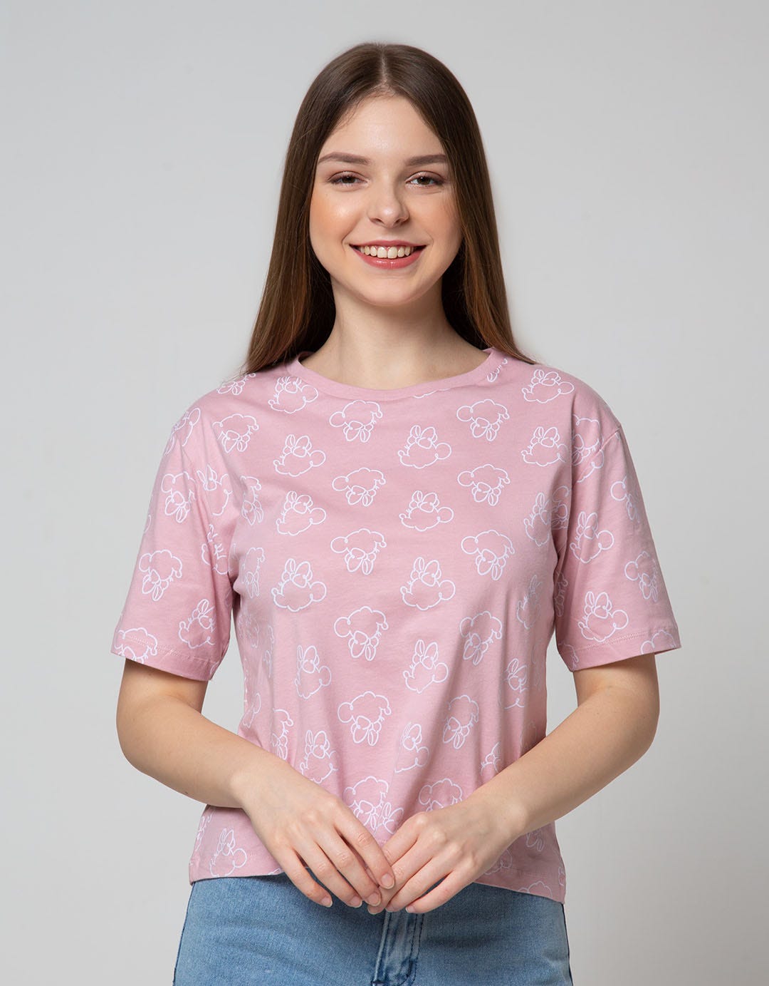 Disney Short Sleeve T-Shirt Minnie Blogger Tee