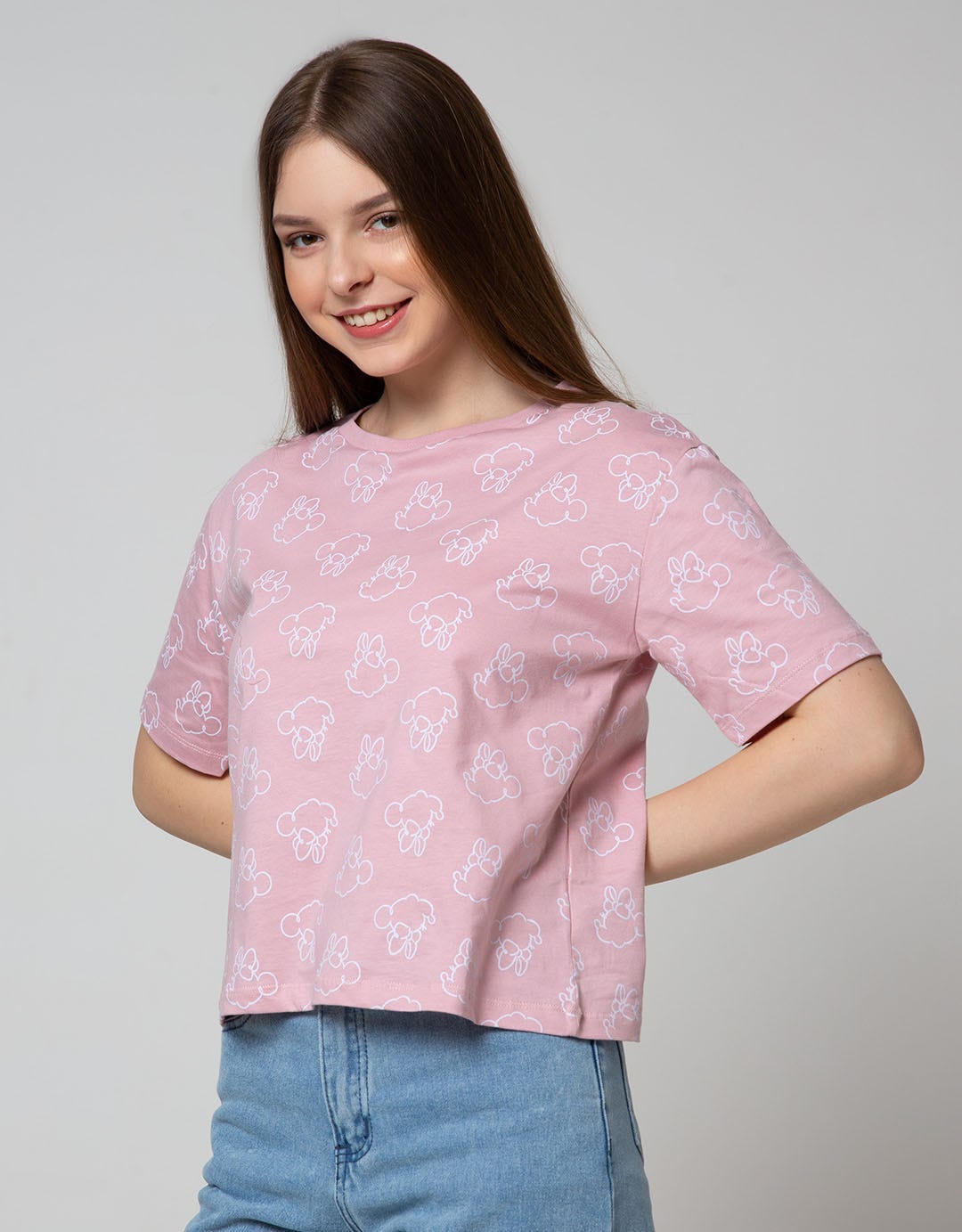 Disney Short Sleeve T-Shirt Minnie Blogger Tee