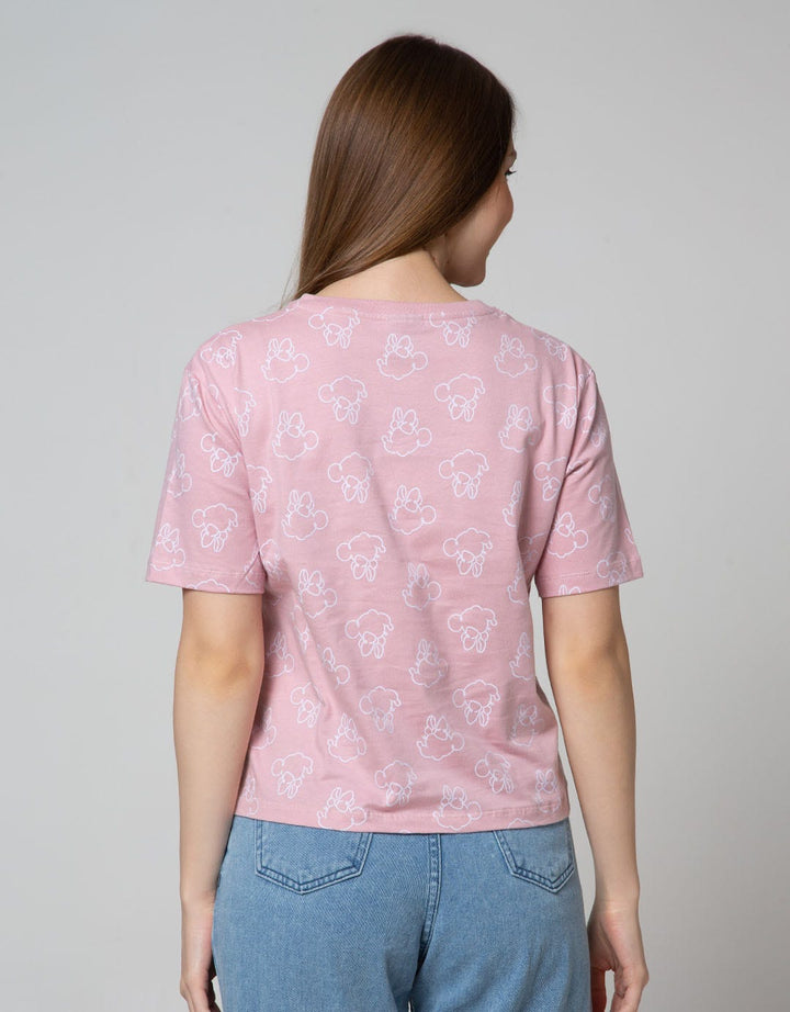 Disney Short Sleeve T-Shirt Minnie Blogger Tee