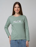 Nevada Long Sleeve T-Shirt Cotton Usa Stay Positive