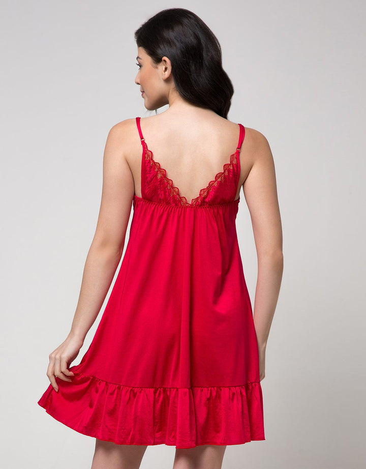 Tulip Camisole Night Dress Wanita