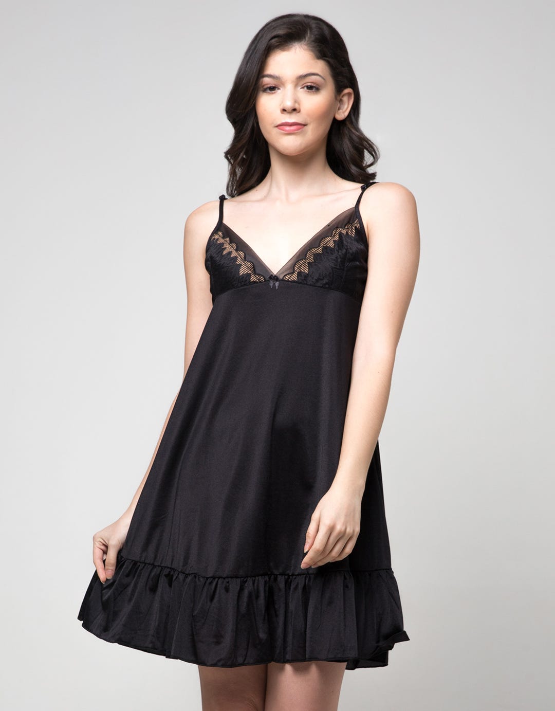 Tulip Camisole Night Dress Wanita
