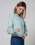 Nevada Jacket Solid Daisy Flower 
