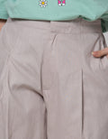 Details Long Pants With Straight