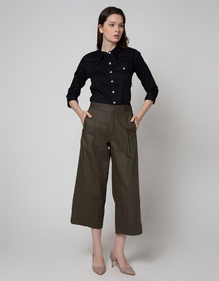 Details Long Pants With Straight