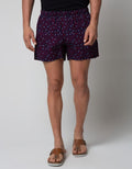 Cole Boxer Woven Abstract Print