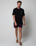 Cole Boxer Woven Abstract Print