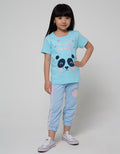 Little M Jogger Knit Piping Bear