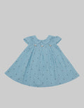 Pipiniko Short Sleeve Midi Dress Bunga New Born