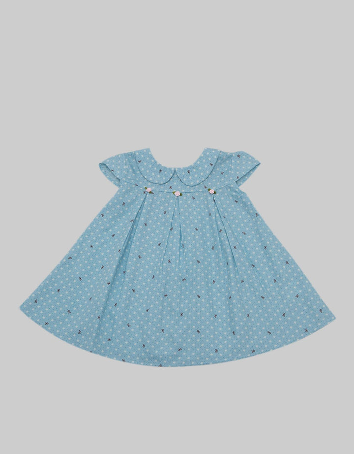 Pipiniko Short Sleeve Midi Dress Bunga New Born